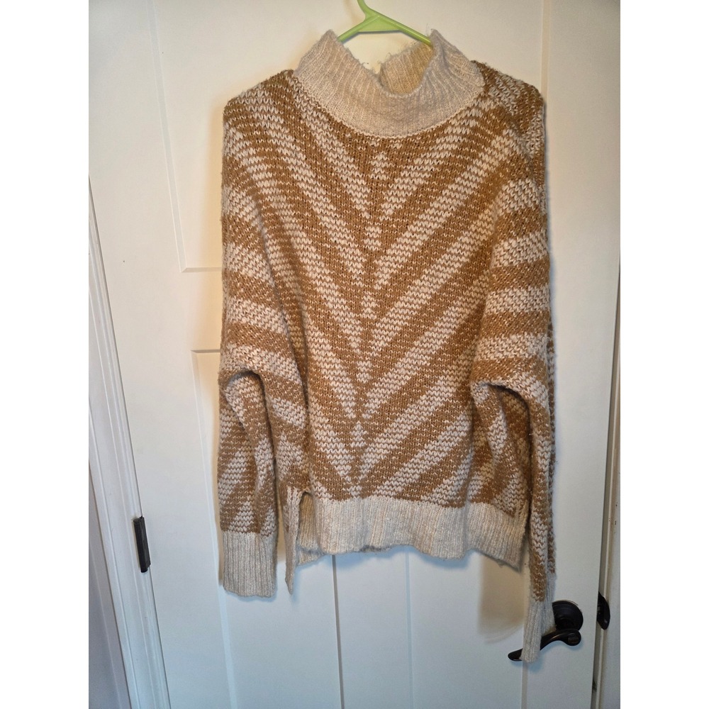 Tahari camel turtleneck sweater XL